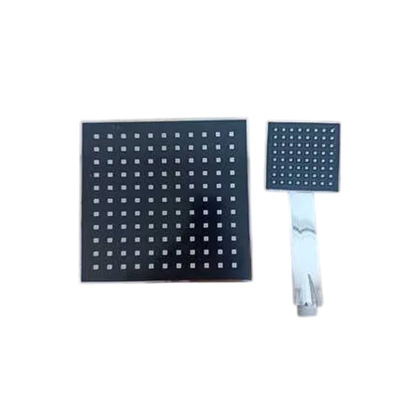 DUŞ SETİ STOYAK QARA-XROM KVADRAT 34-4-146